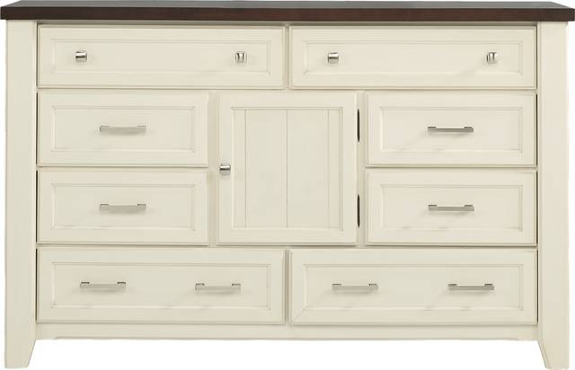 Country Grove White Dresser - Thumbnail - Image 1