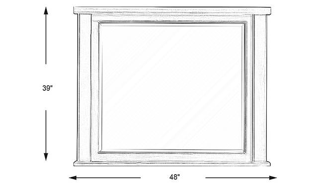 Dimension Image. Please refer to the Dimension Tab on this page for dimension details.