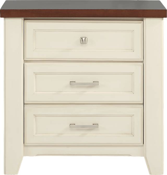 Country Grove White Nightstand - Thumbnail - Image 1
