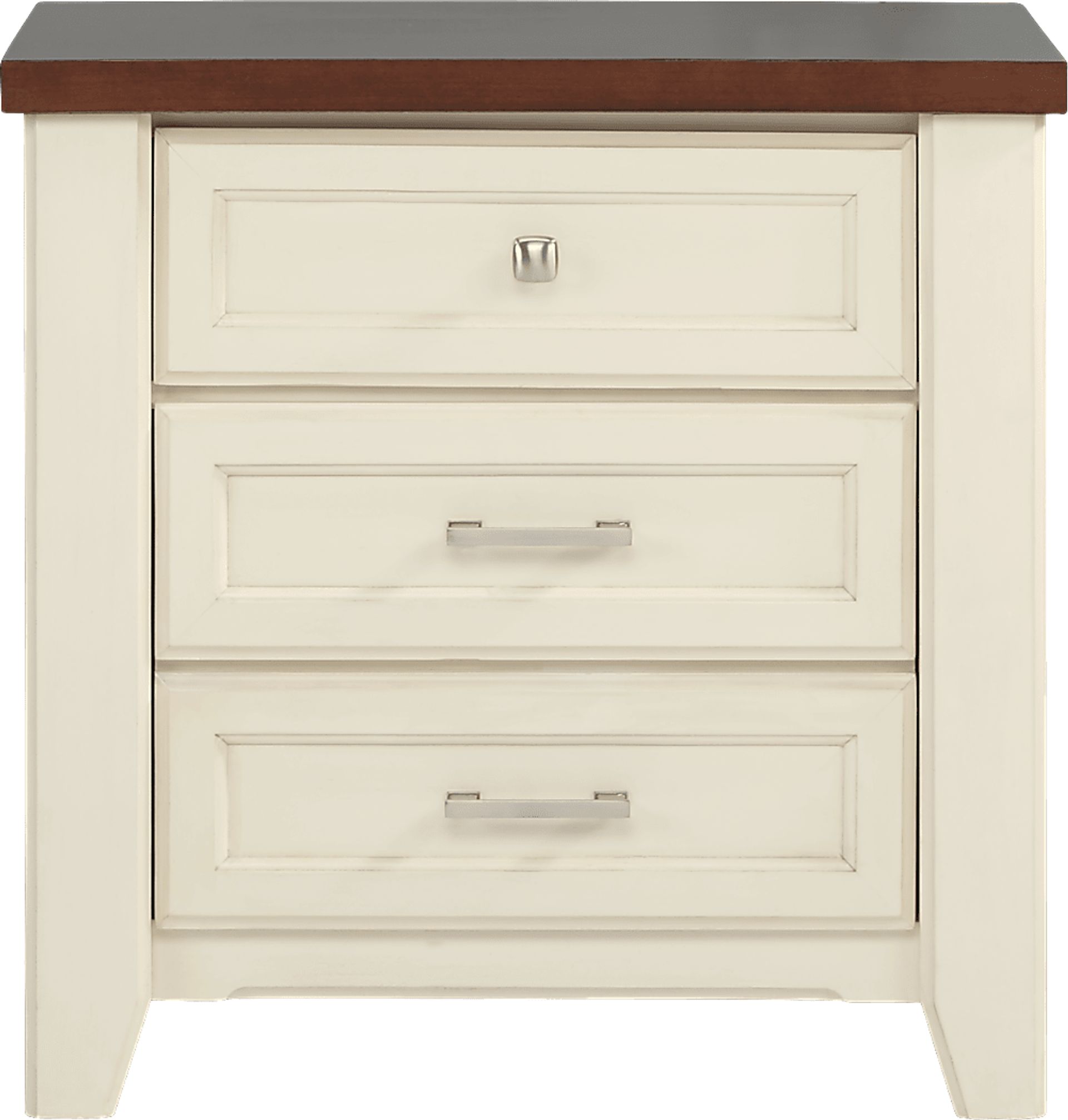 Country Grove White Nightstand - Image 1
