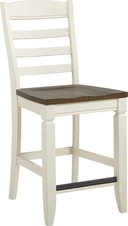 ladder back counter height stool