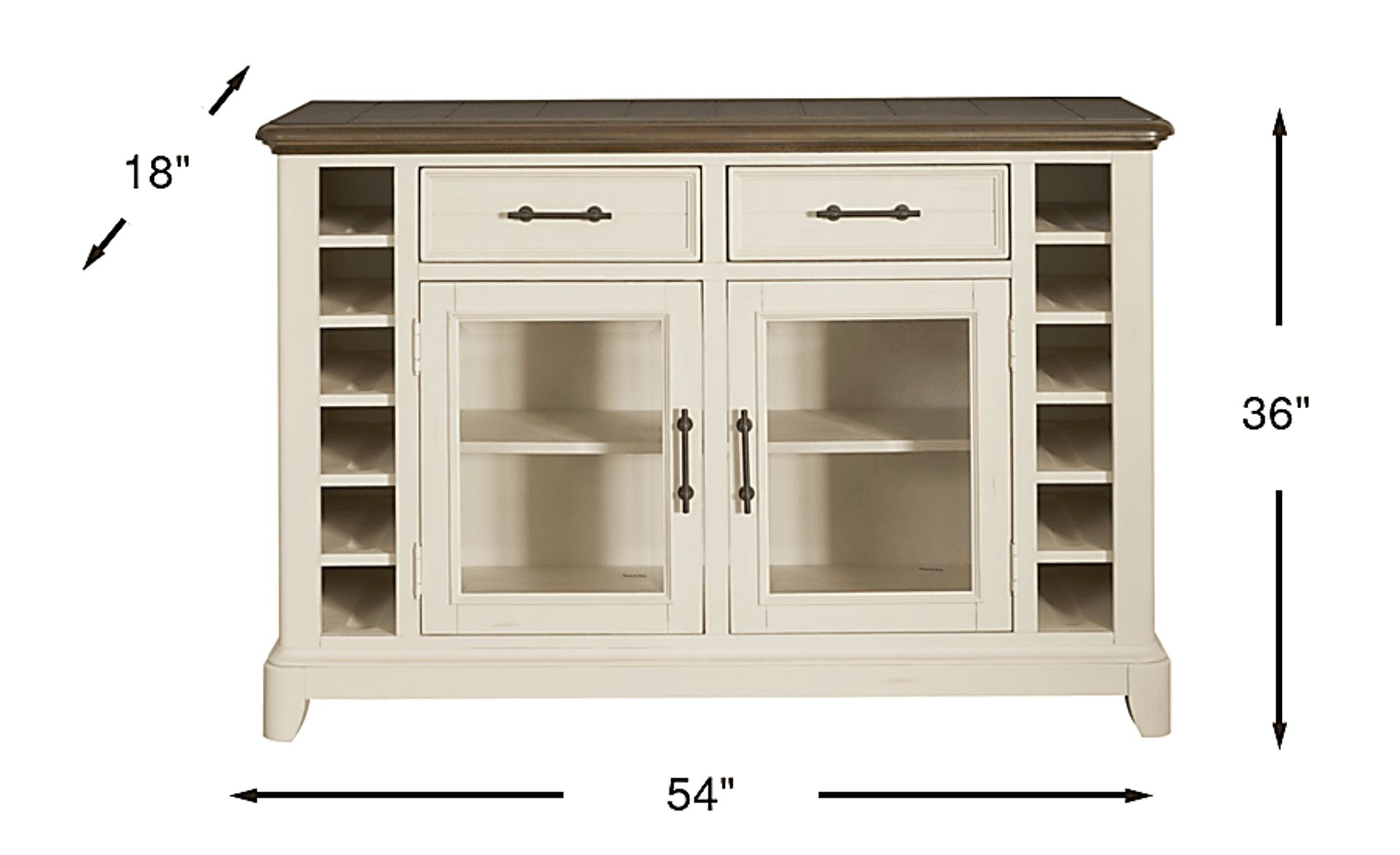 Dimension Image. Please refer to the Dimension Tab on this page for dimension details.