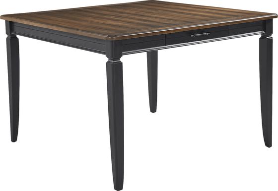 Country Lane Black Counter Height Dining Table