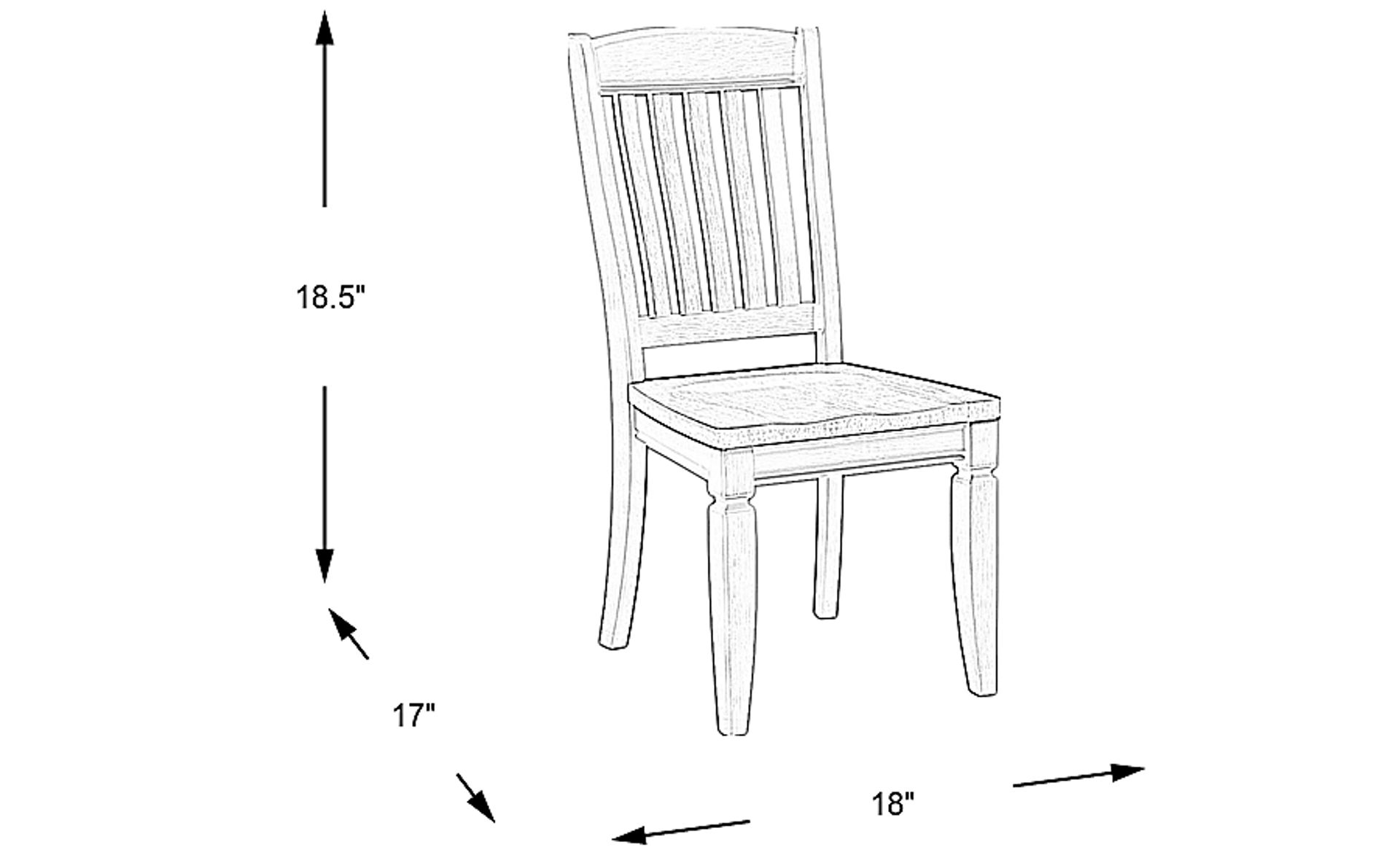 Dimension Image. Please refer to the Dimension Tab on this page for dimension details.
