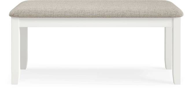 Countryside Cottage Gray Bench - Thumbnail - Image 2