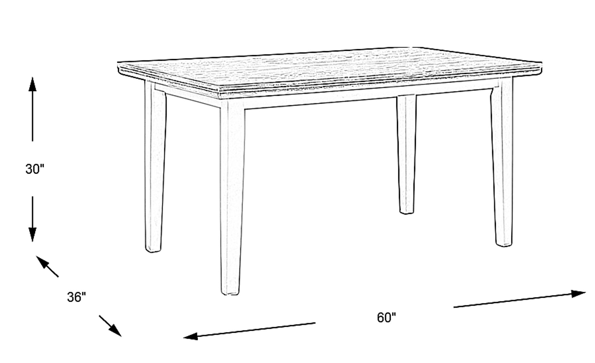 Dimension Image. Please refer to the Dimension Tab on this page for dimension details.