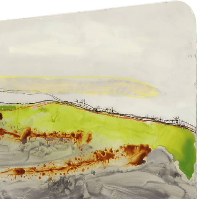 Countryside Views I Green Artwork - Thumbnail - Image 4