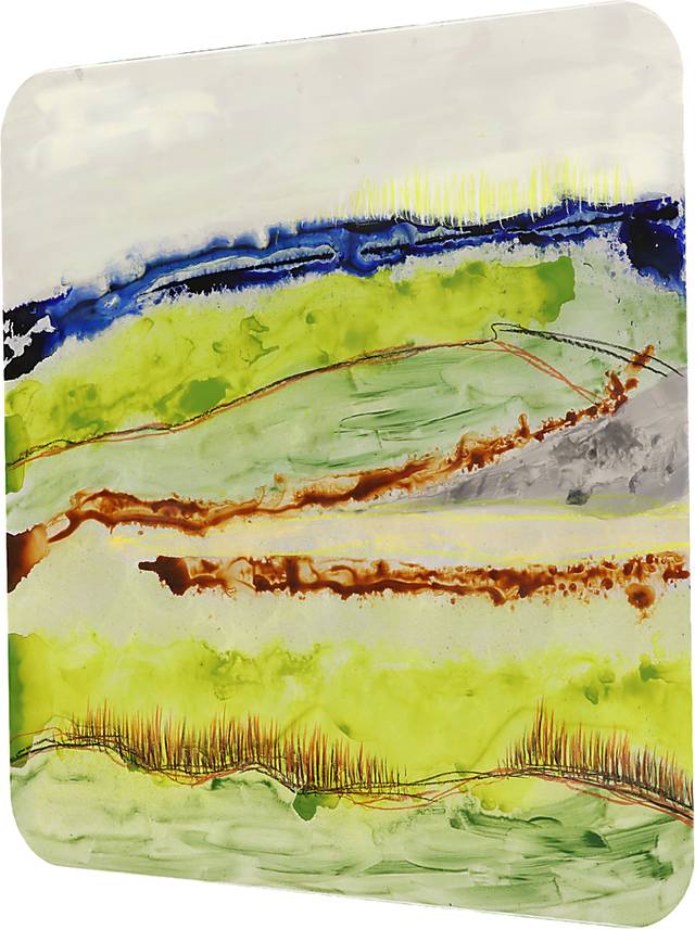 Countryside Views II Green Artwork - Thumbnail - Image 3