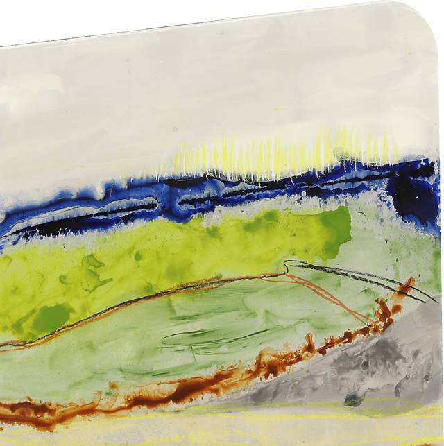 Countryside Views II Green Artwork - Thumbnail - Image 4