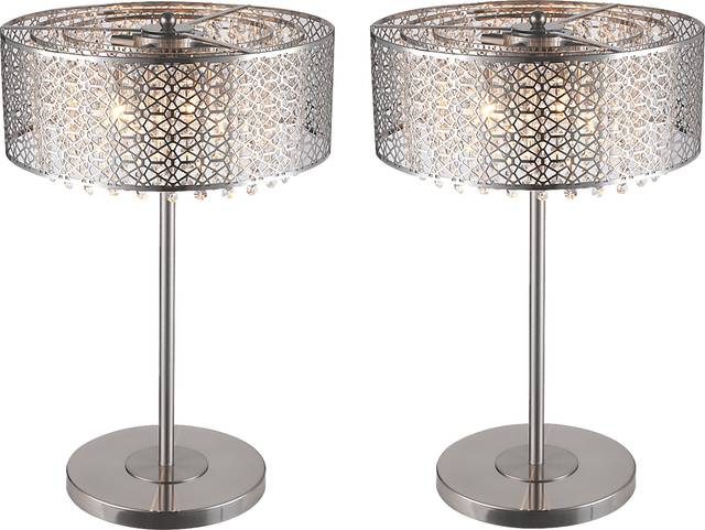 Courances Silver Lamp, Set of Two - Thumbnail - Image 1