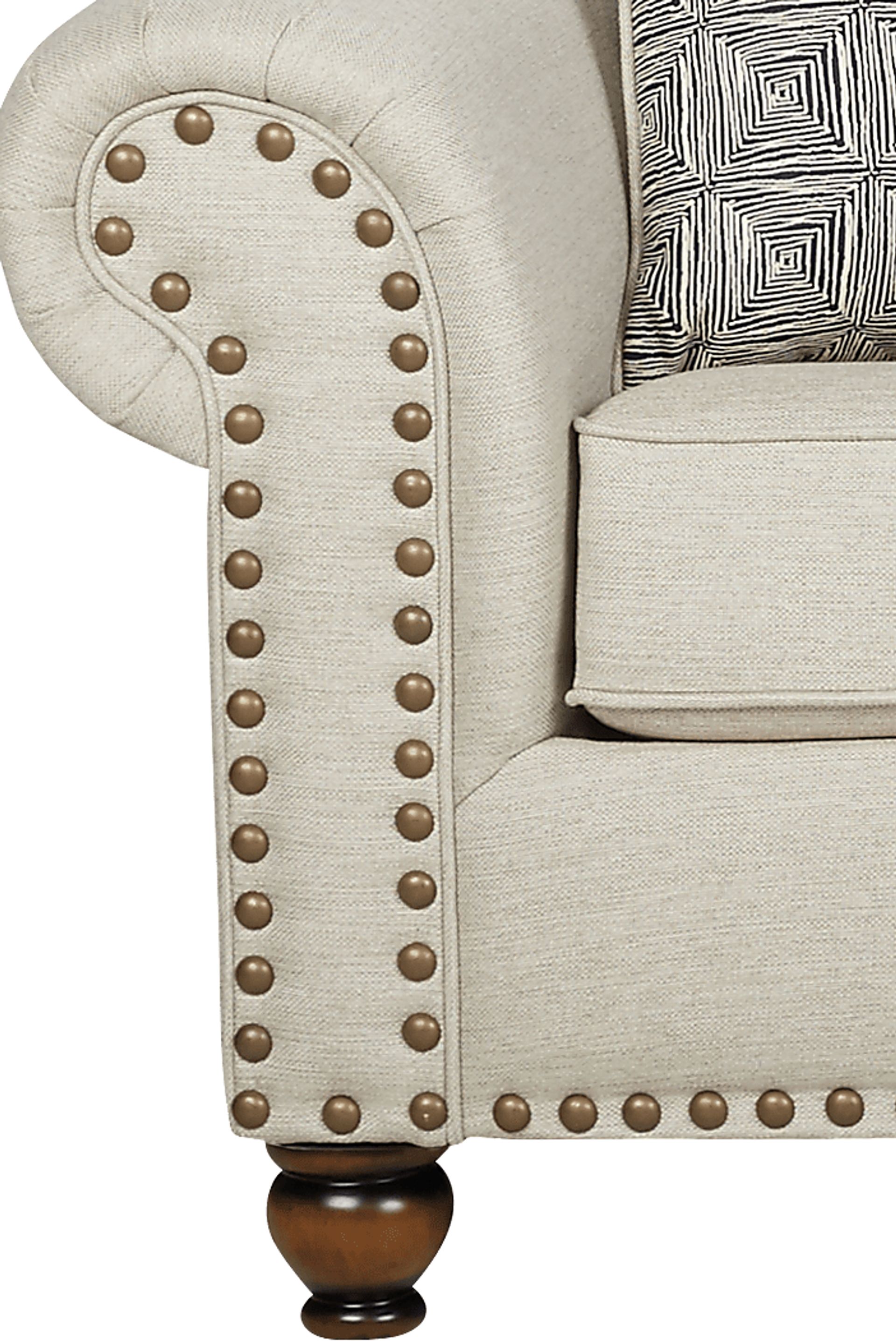 Court Street Beige 7 Pc Living Room - Image 6
