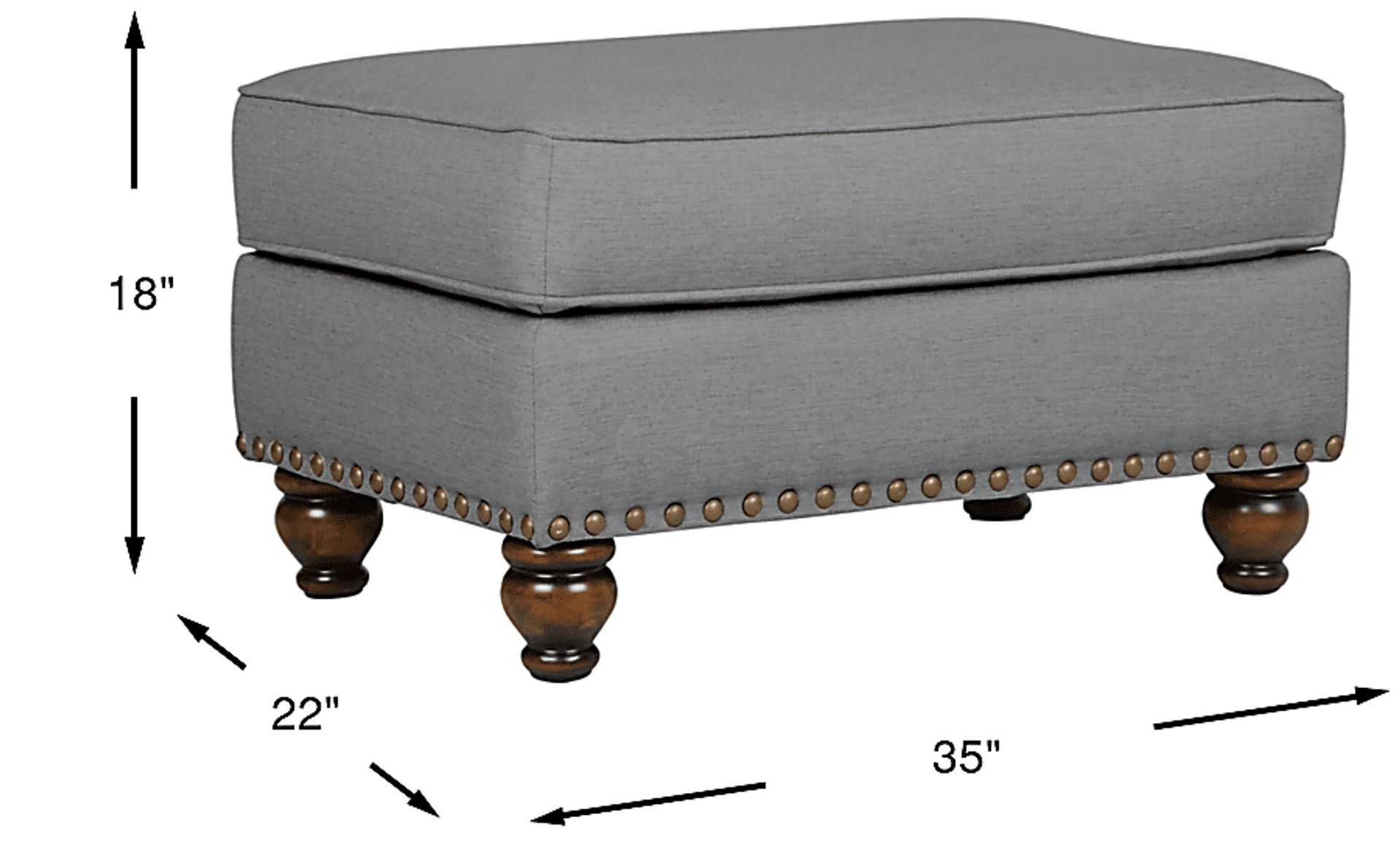 Dimension Image. Please refer to the Dimension Tab on this page for dimension details.