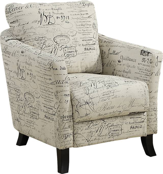 Courtalon Beige Accent Chair - Thumbnail - Image 1