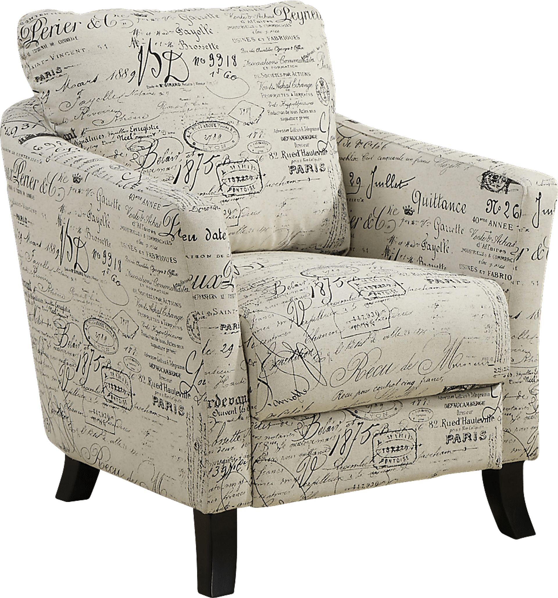 Courtalon Beige Accent Chair - Image 1