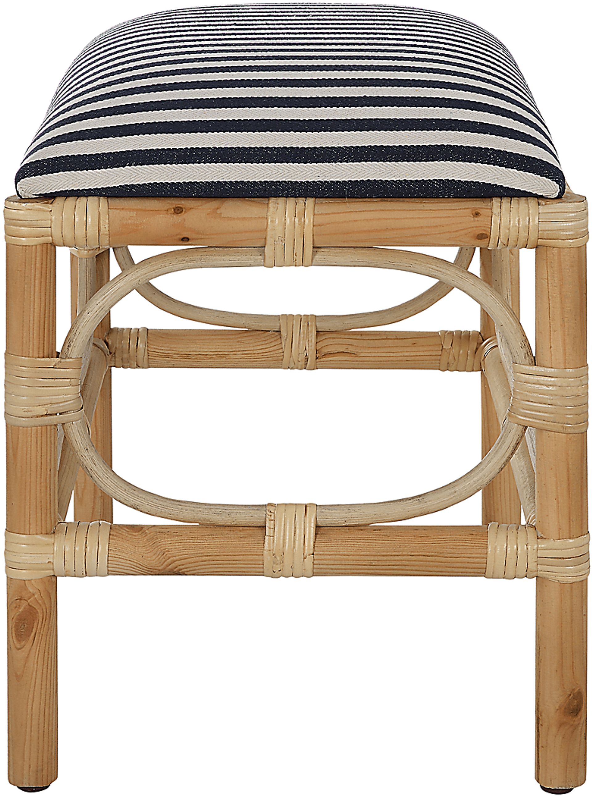 Courtlin Blue Accent Bench - Image 3
