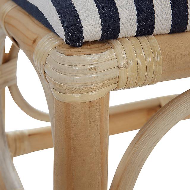 Courtlin Blue Accent Bench - Thumbnail - Image 5