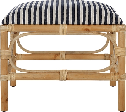 Courtlin Blue Accent Bench