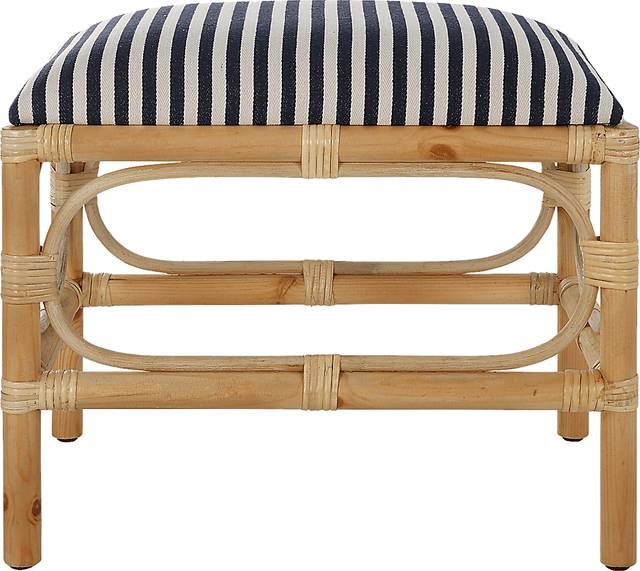 Courtlin Blue Accent Bench - Thumbnail - Image 1