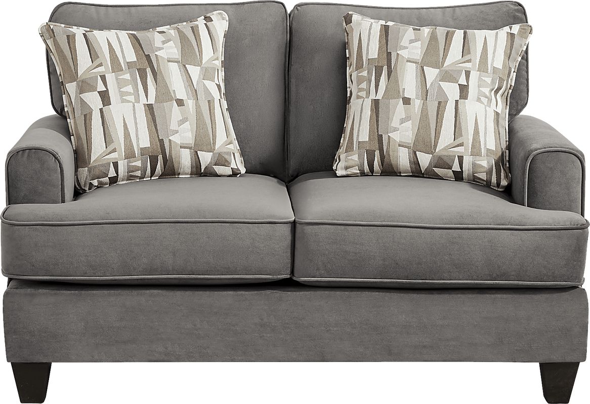 Courtney Charcoal Loveseat