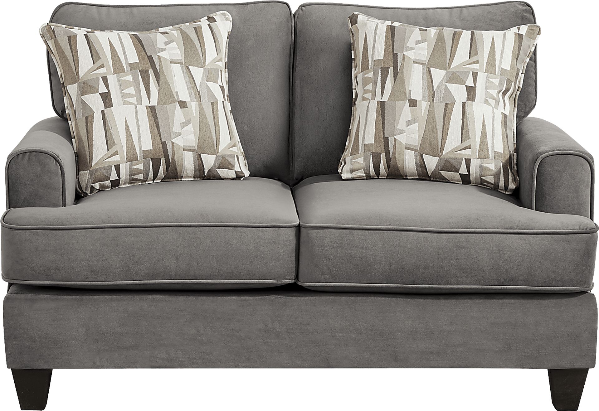 Courtney Charcoal Loveseat - Image 1