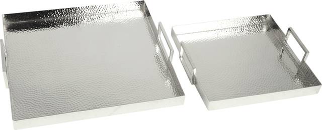 Courtney Silver Trays (Set of 2) - Thumbnail - Image 2