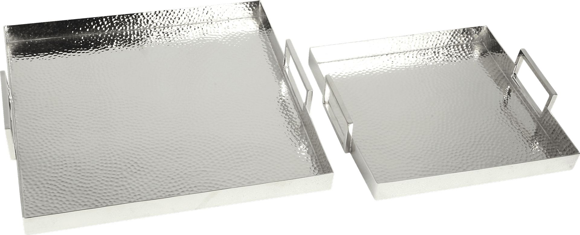 Courtney Silver Trays (Set of 2) - Image 2