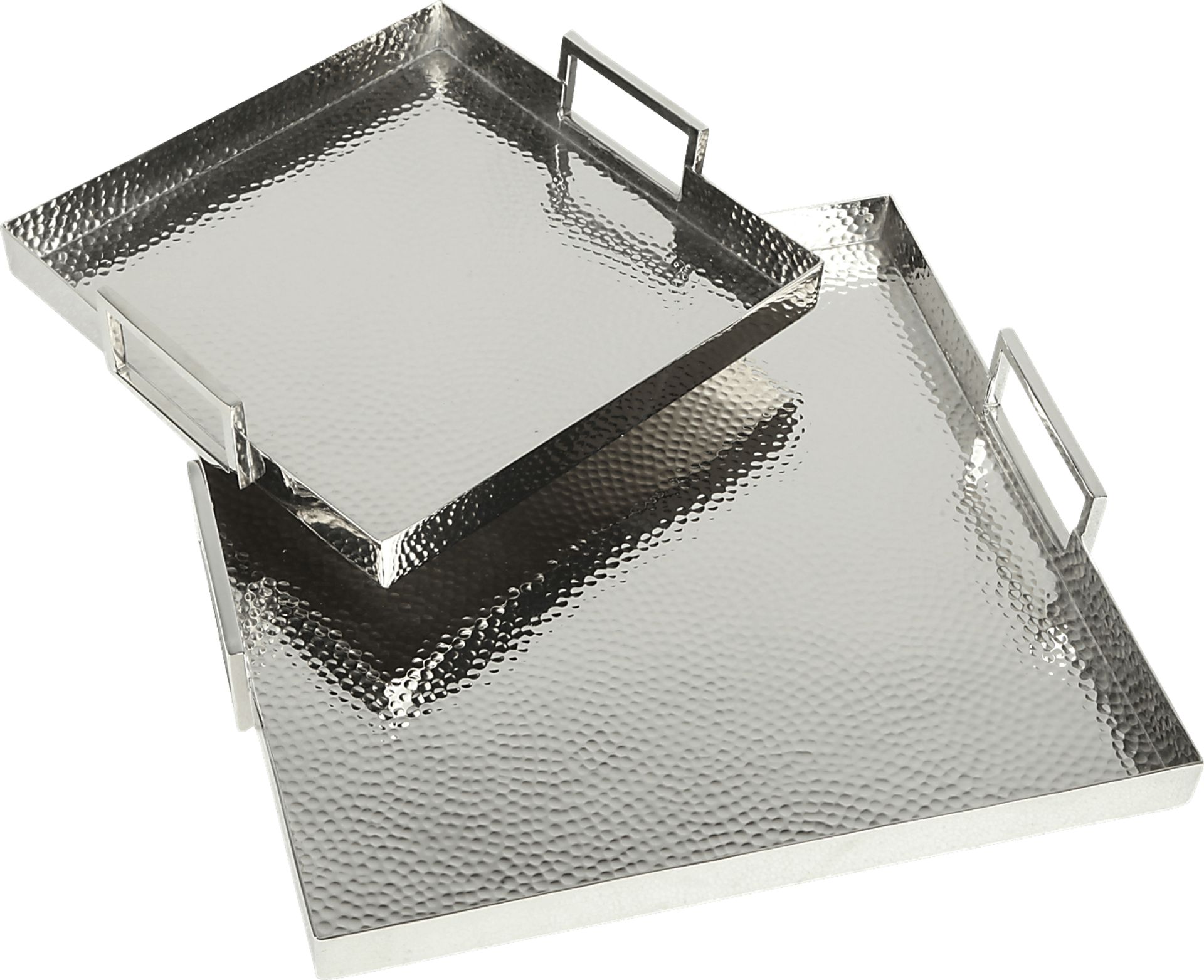 Courtney Silver Trays (Set of 2) - Image 1
