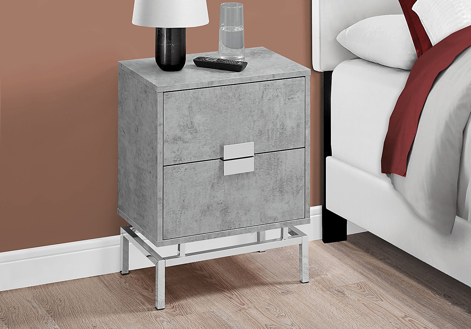 Cove Points Gray Accent Table - Image 3