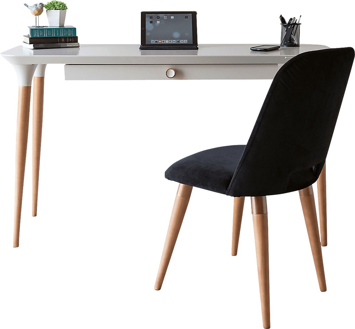 Covecrest Black Desk & Accent Chair Rooms To Go