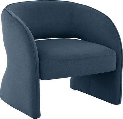 Covella Blue Accent Chair