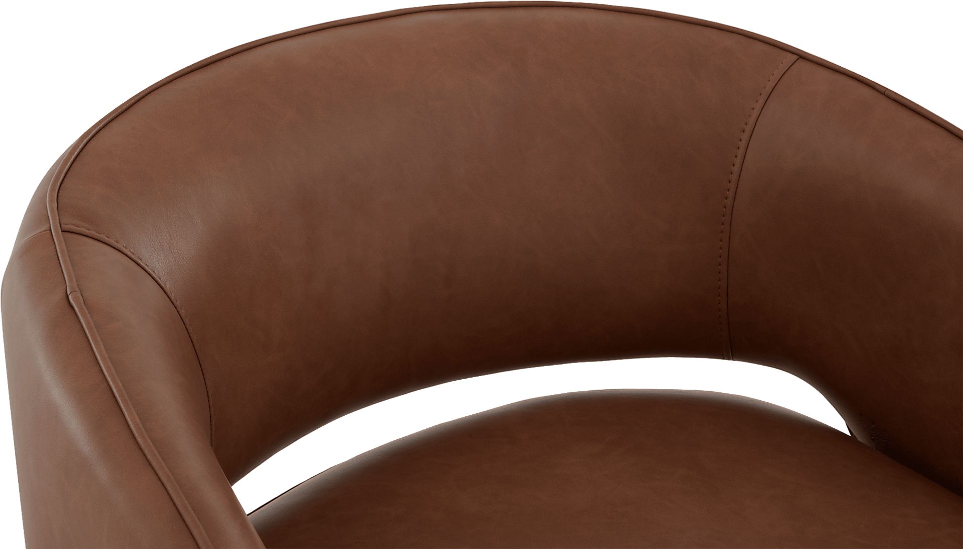 Covella Camel Accent Chair - Image 3