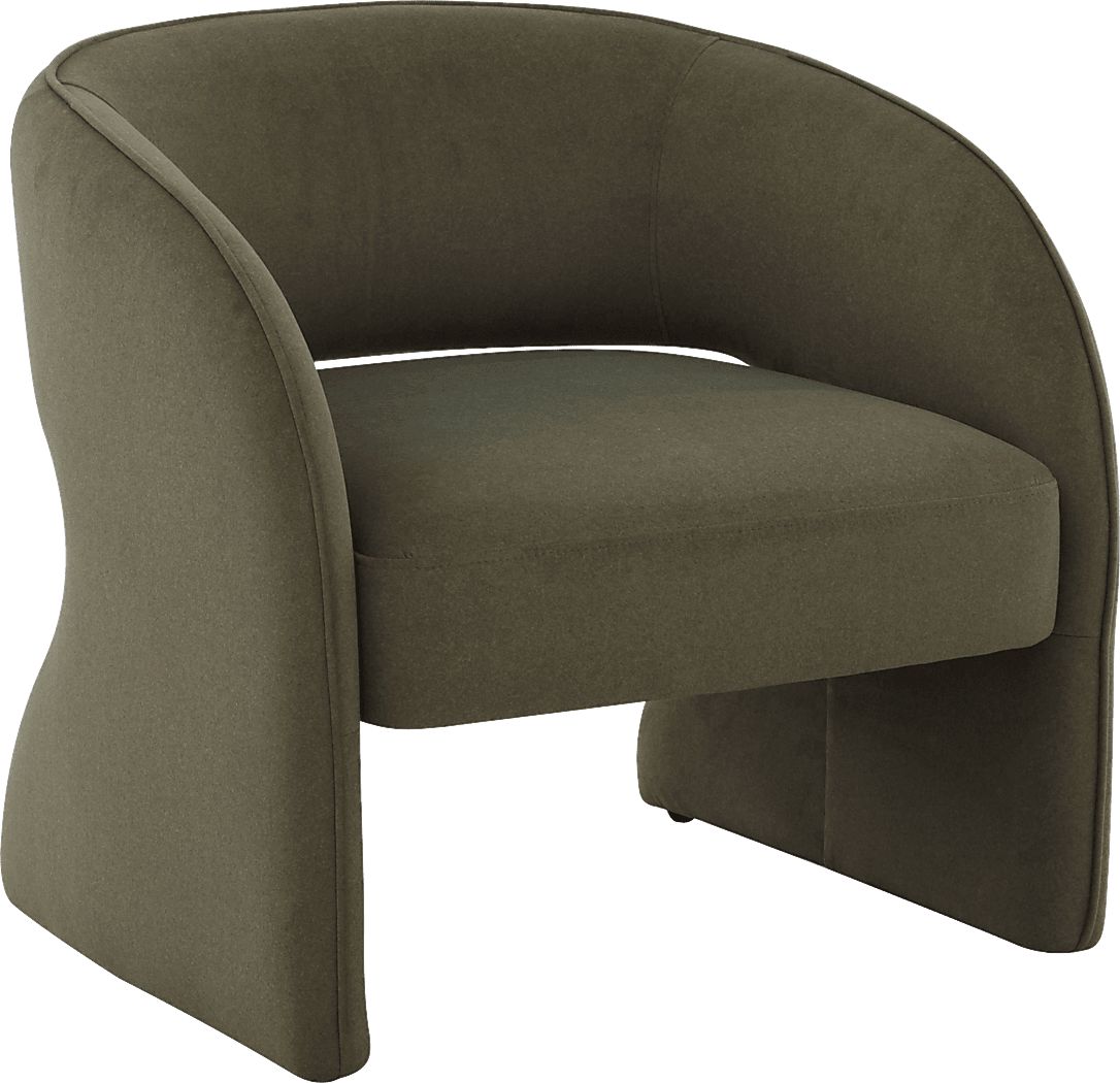 Covella Green Accent Chair