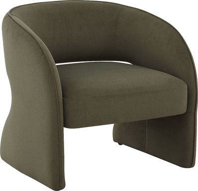 Covella Green Accent Chair