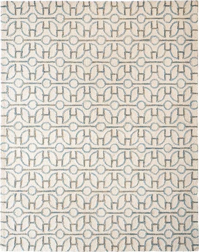 Covenbo Green/Ivory 5' x 8' Rug - Thumbnail - Image 1