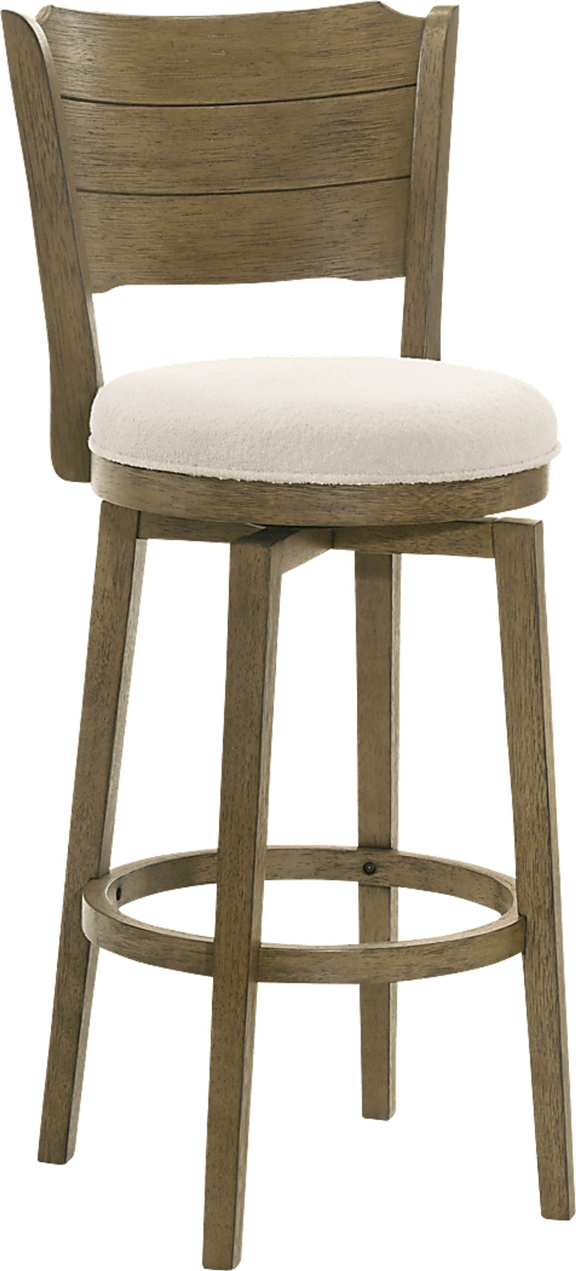 Covencaster Brown Swivel Barstool - Image 1