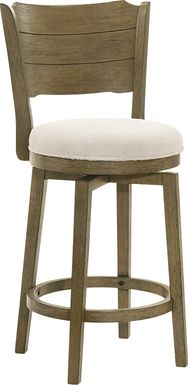 Covencaster Brown Swivel Counter Height Stool