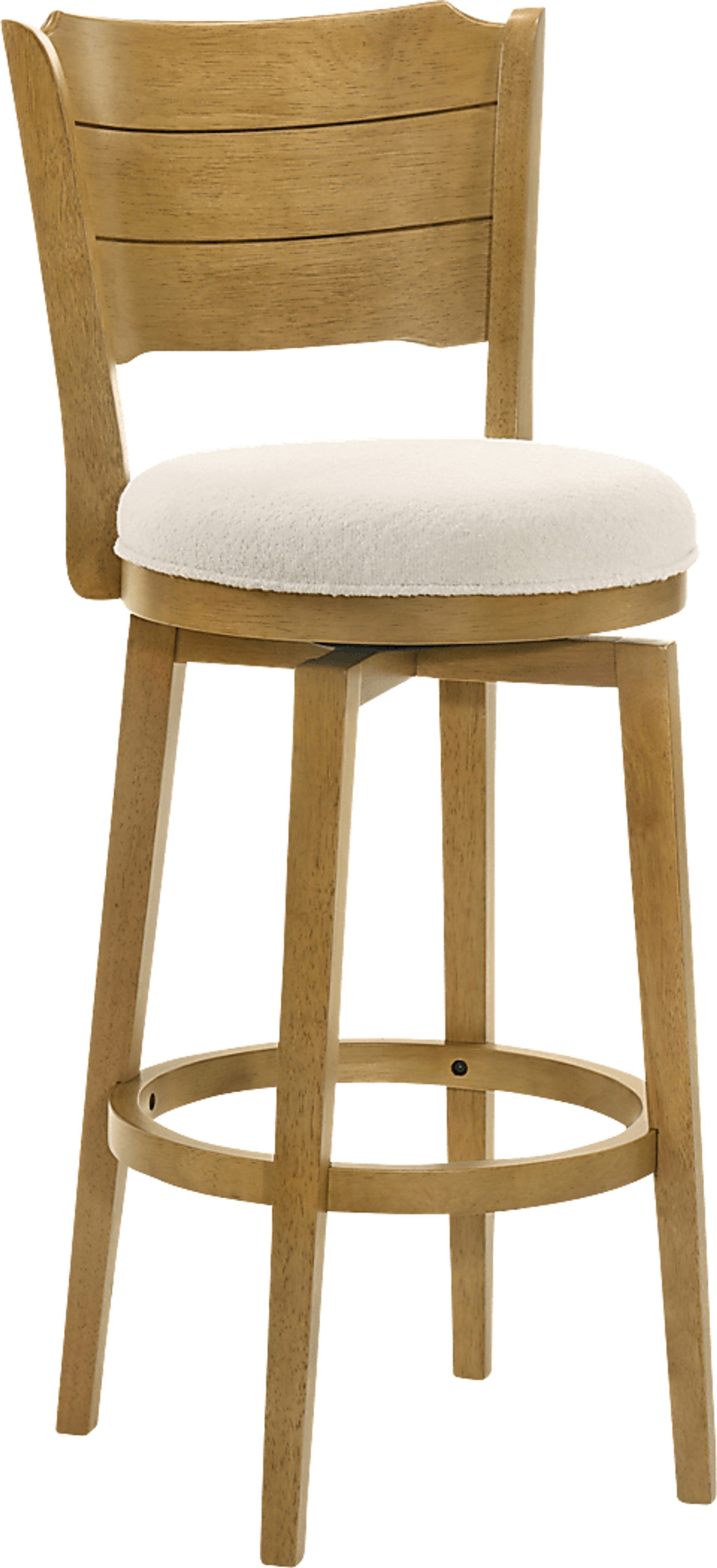 Covencaster Natural Swivel Barstool - Image 1