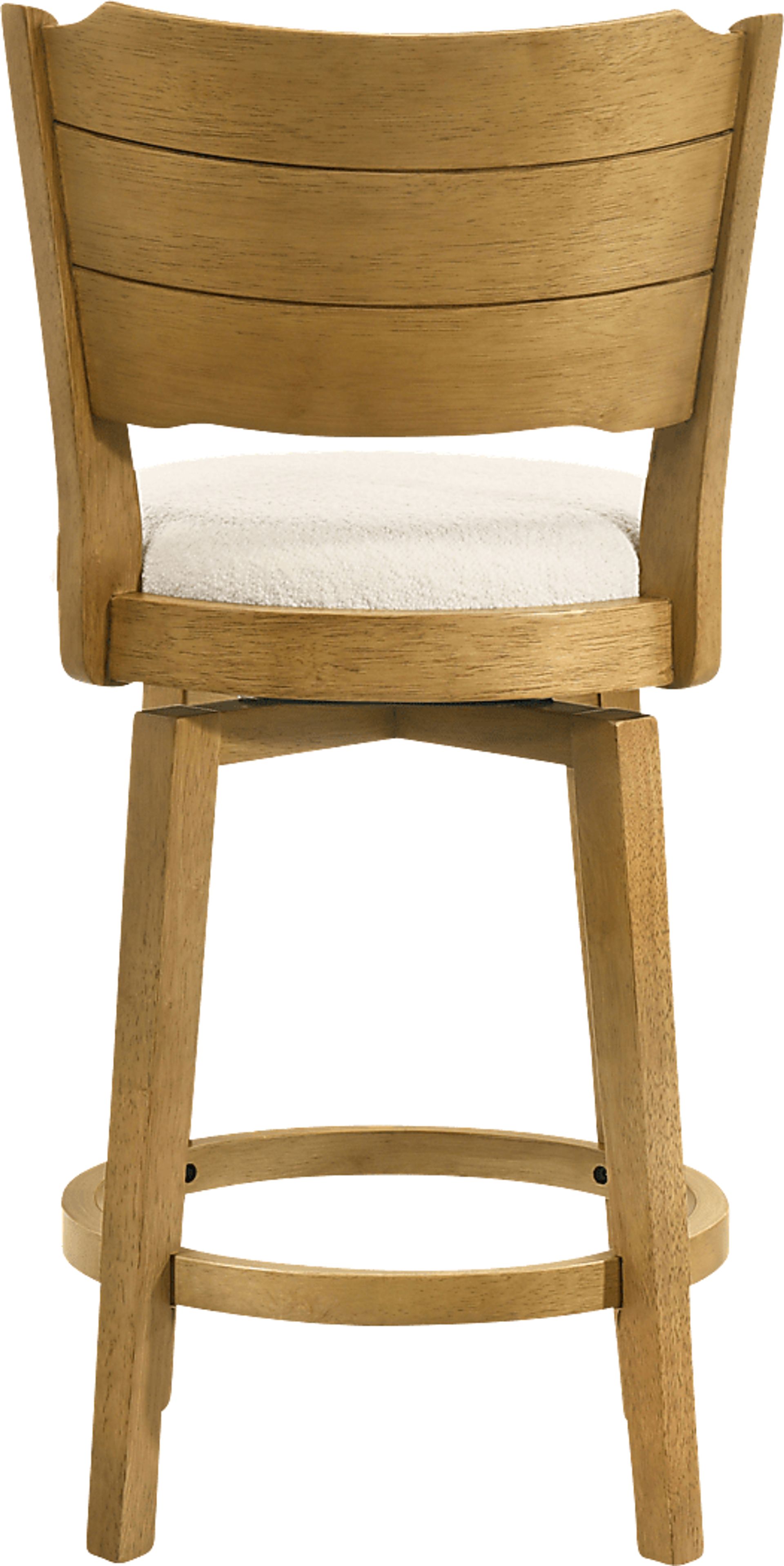 Covencaster Natural Swivel Counter Height Stool - Image 10