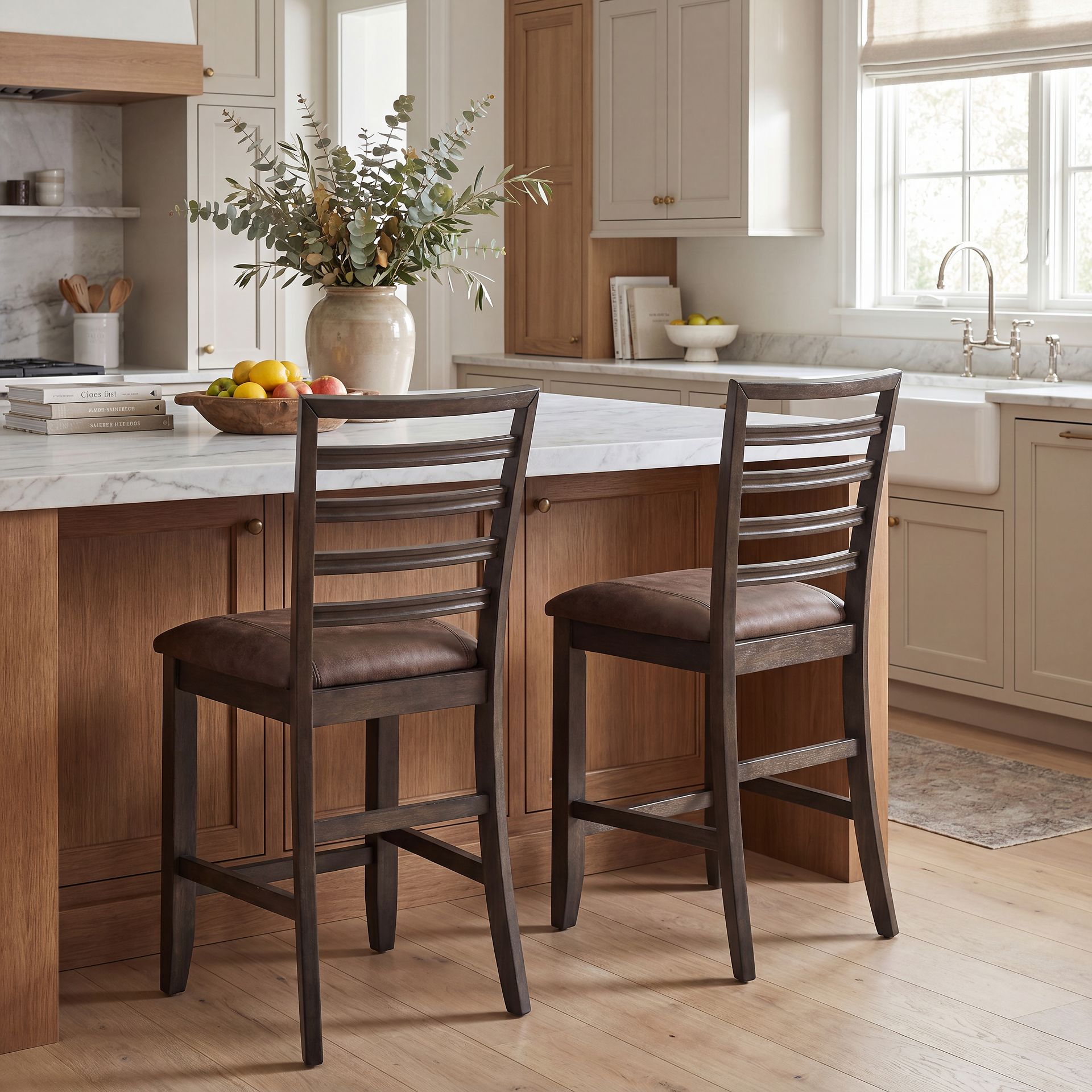 Coventry Dark Brown 5 Pc Counter Height Dining Room - Image 8
