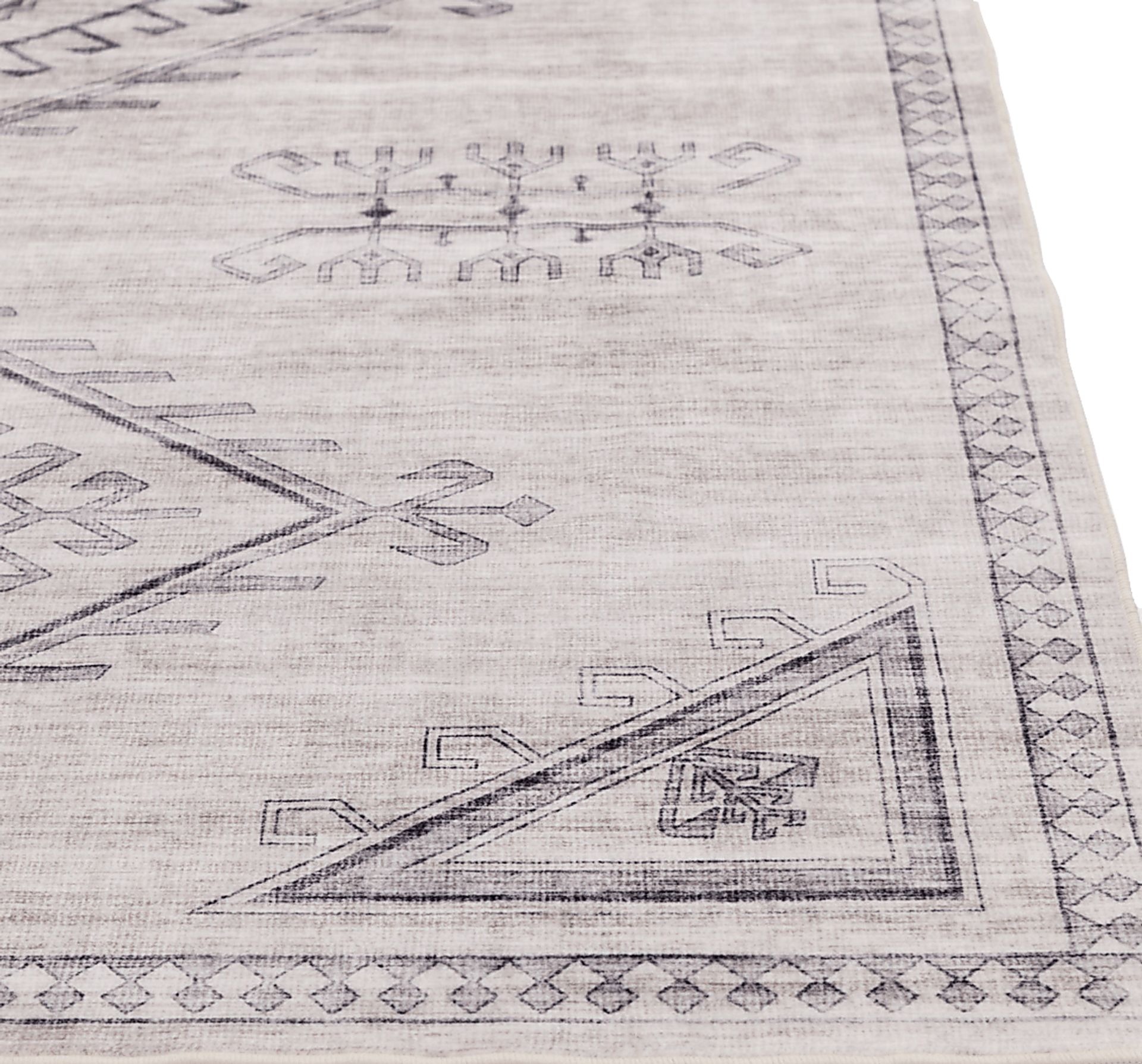 Coveview Light Gray 7'5 x 9'5 Rug - Image 2