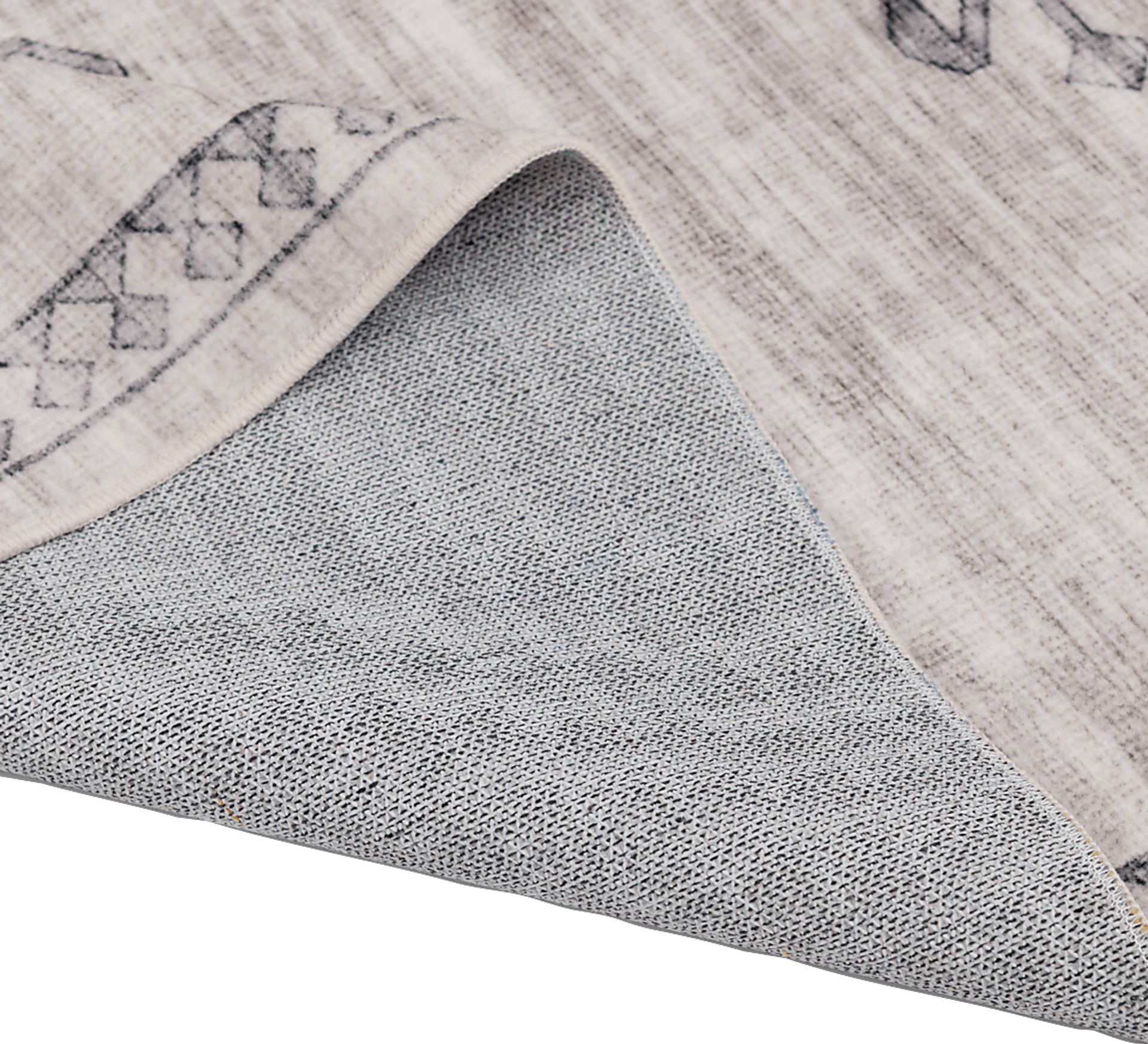Coveview Light Gray 7'5 x 9'5 Rug - Image 6