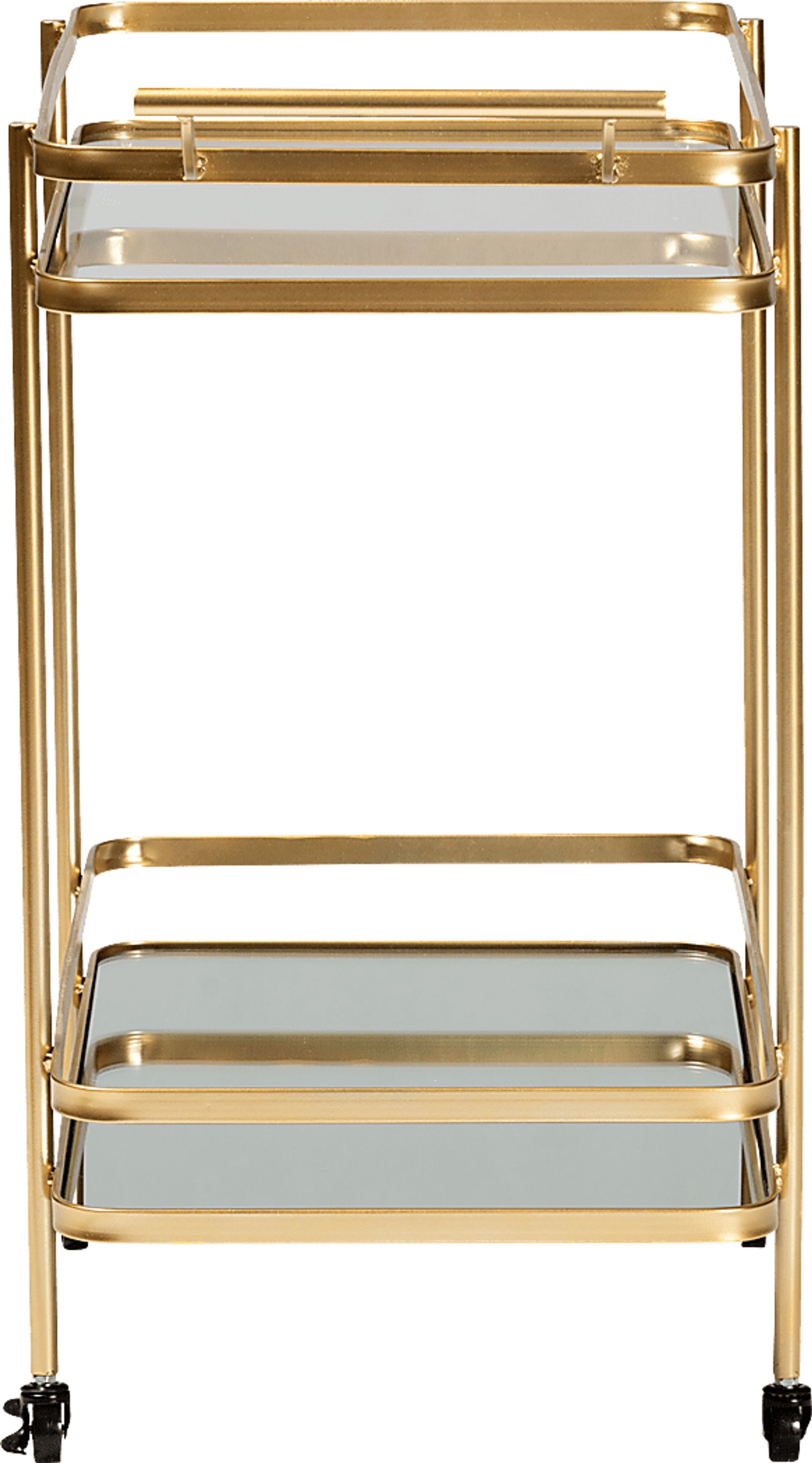 Coveview Yellow Bar Cart - Image 4