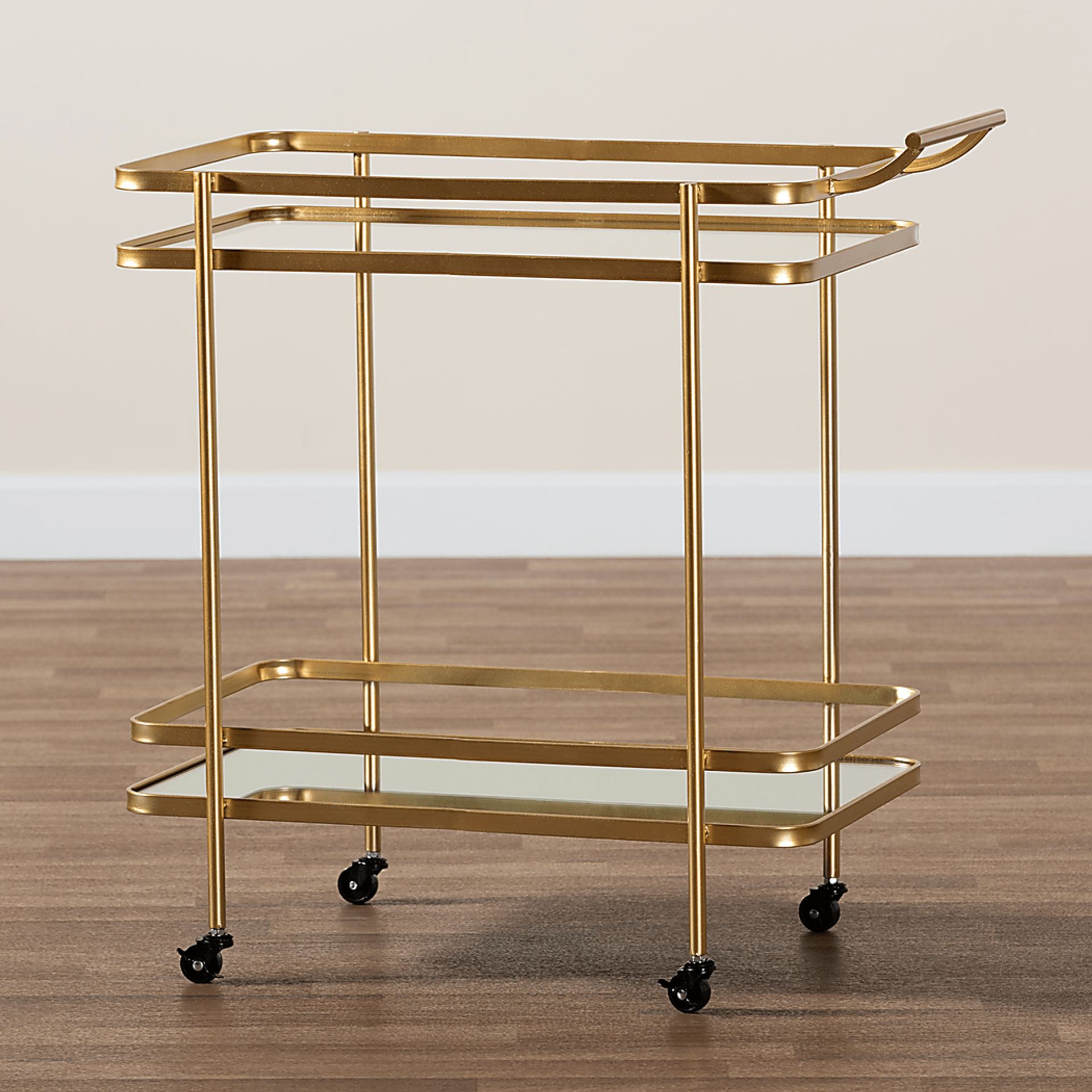 Coveview Yellow Bar Cart - Image 7