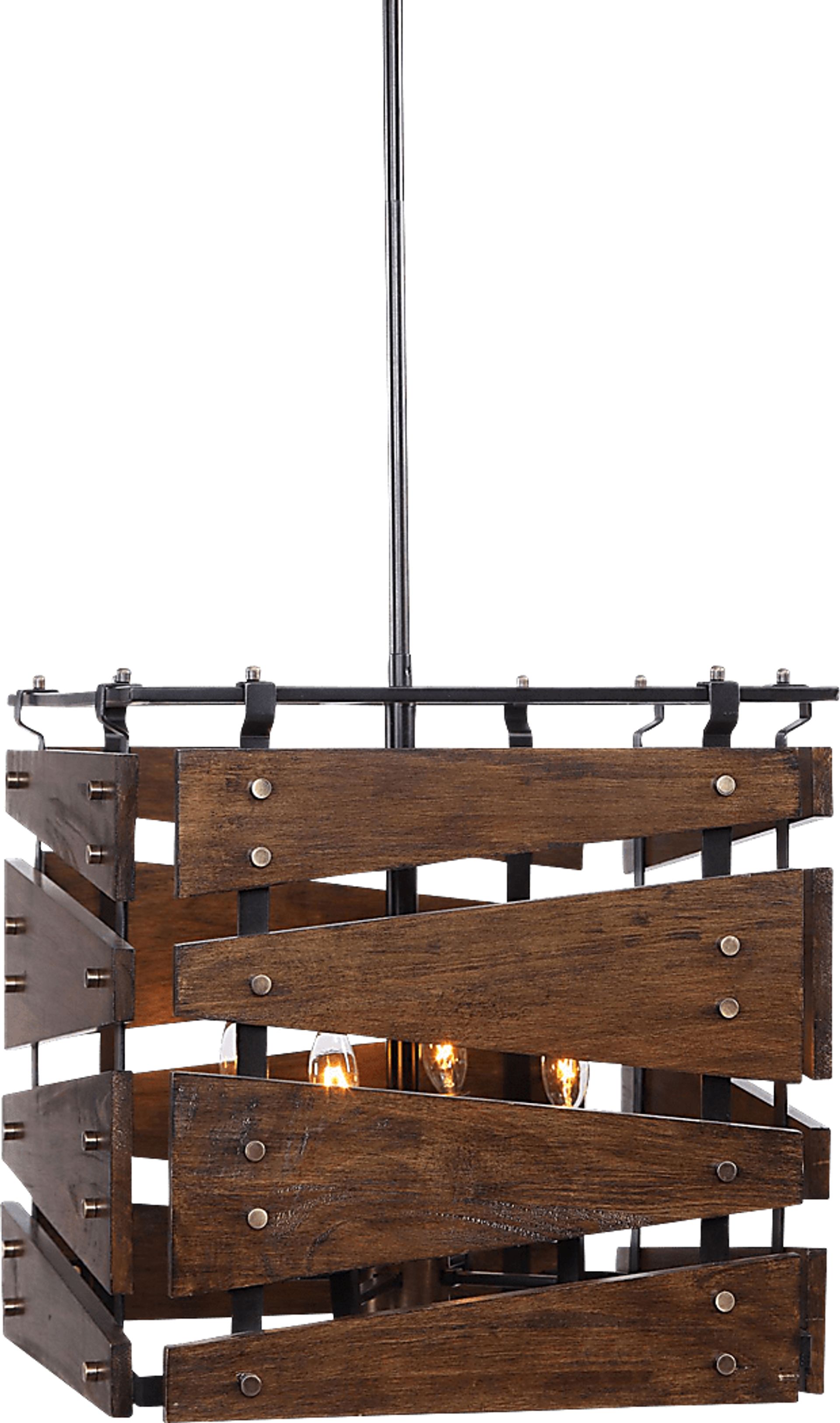 Covewood Brown Pendant - Image 1