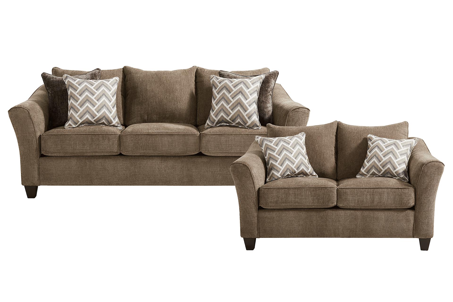 Covington Mocha 2 Pc Living Room
