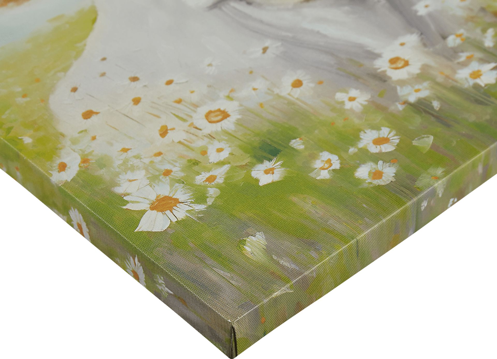 Cow In The Sunshine Green Wall Decor - Image 6
