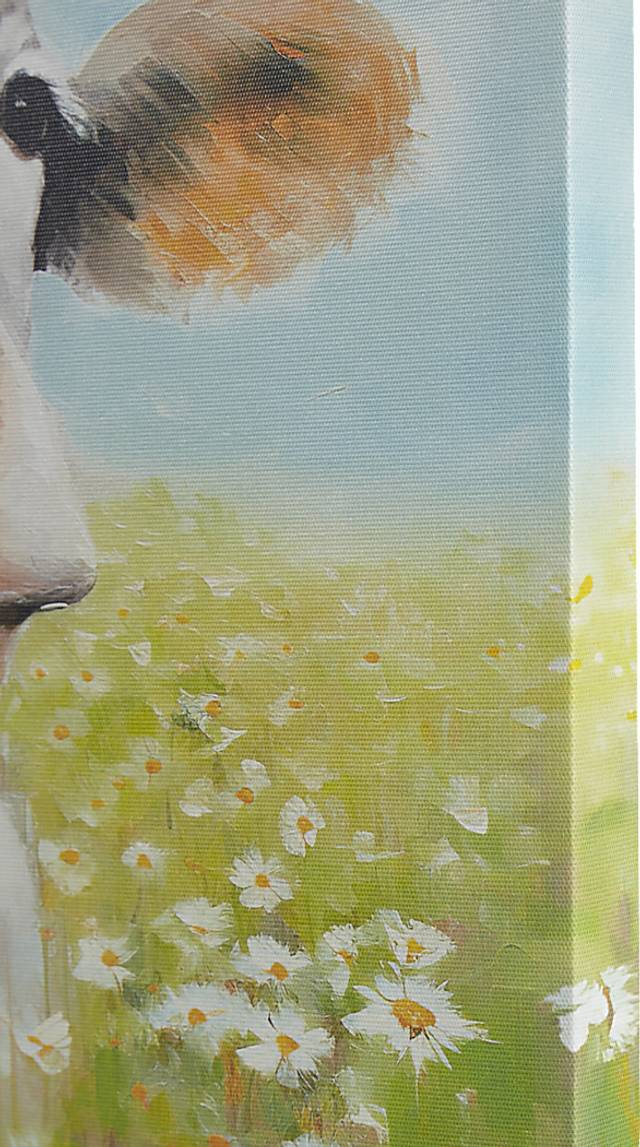 Cow In The Sunshine Green Wall Decor - Thumbnail - Image 7