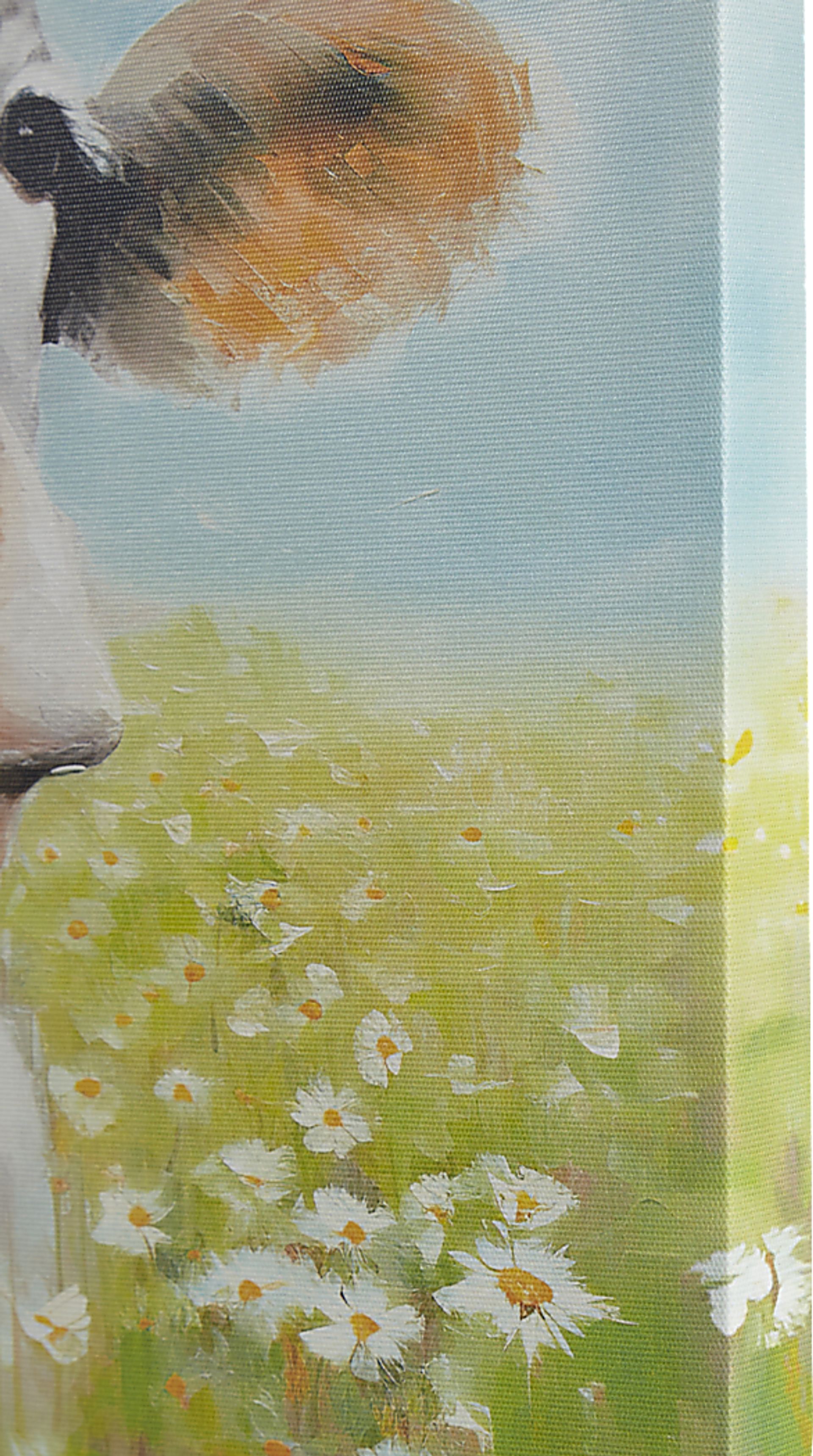 Cow In The Sunshine Green Wall Decor - Image 7