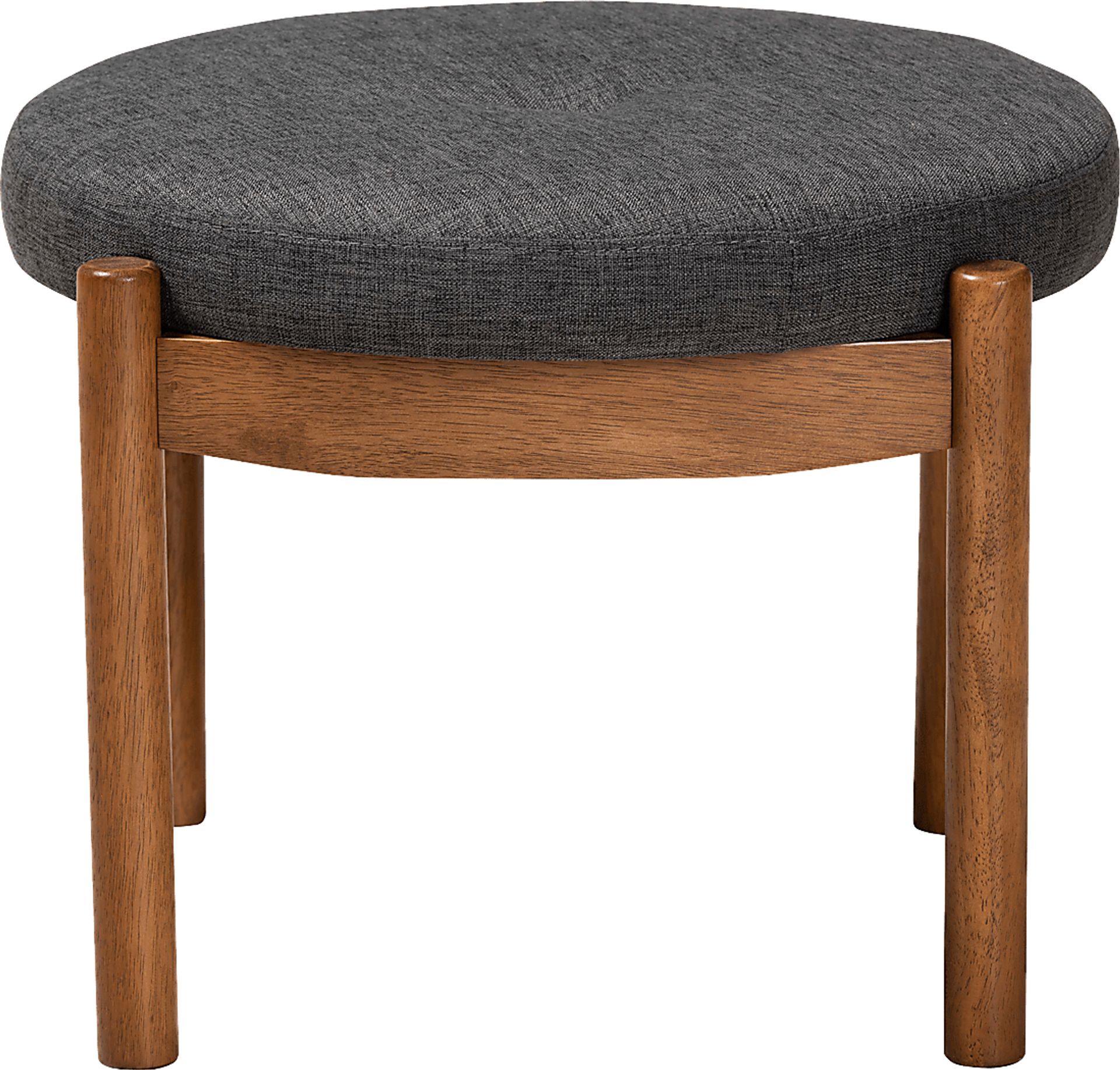 Coweeset Dark Gray Ottoman - Image 4