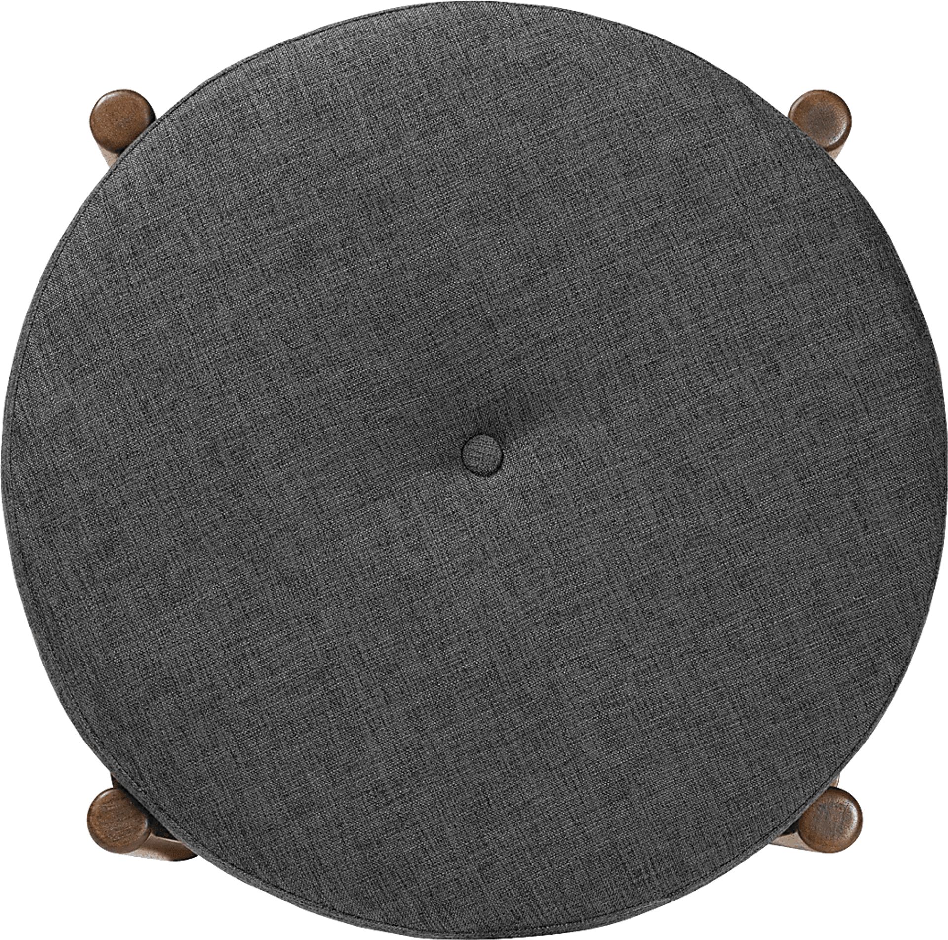 Coweeset Dark Gray Ottoman - Image 5